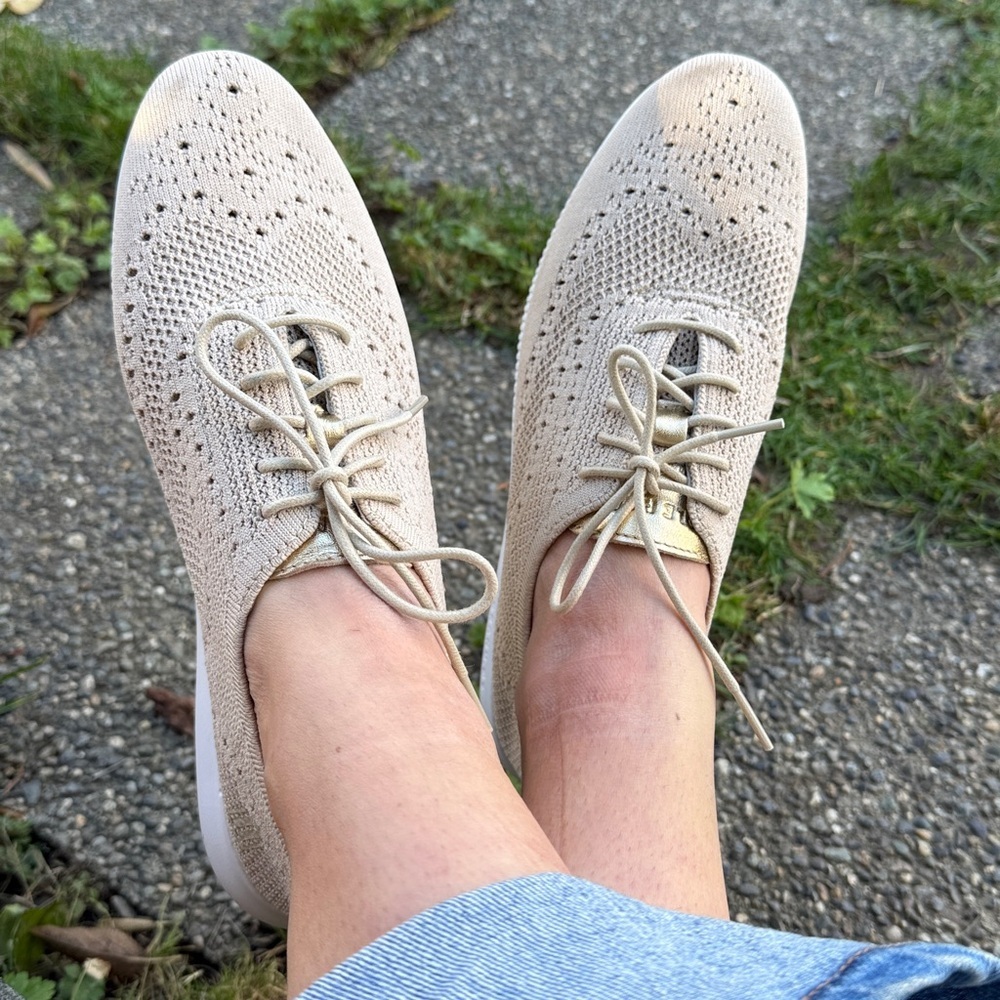 COLE HAAN 2.ZERØGRAND Stitchlite™ Wingtip Oxfords Size 9.5